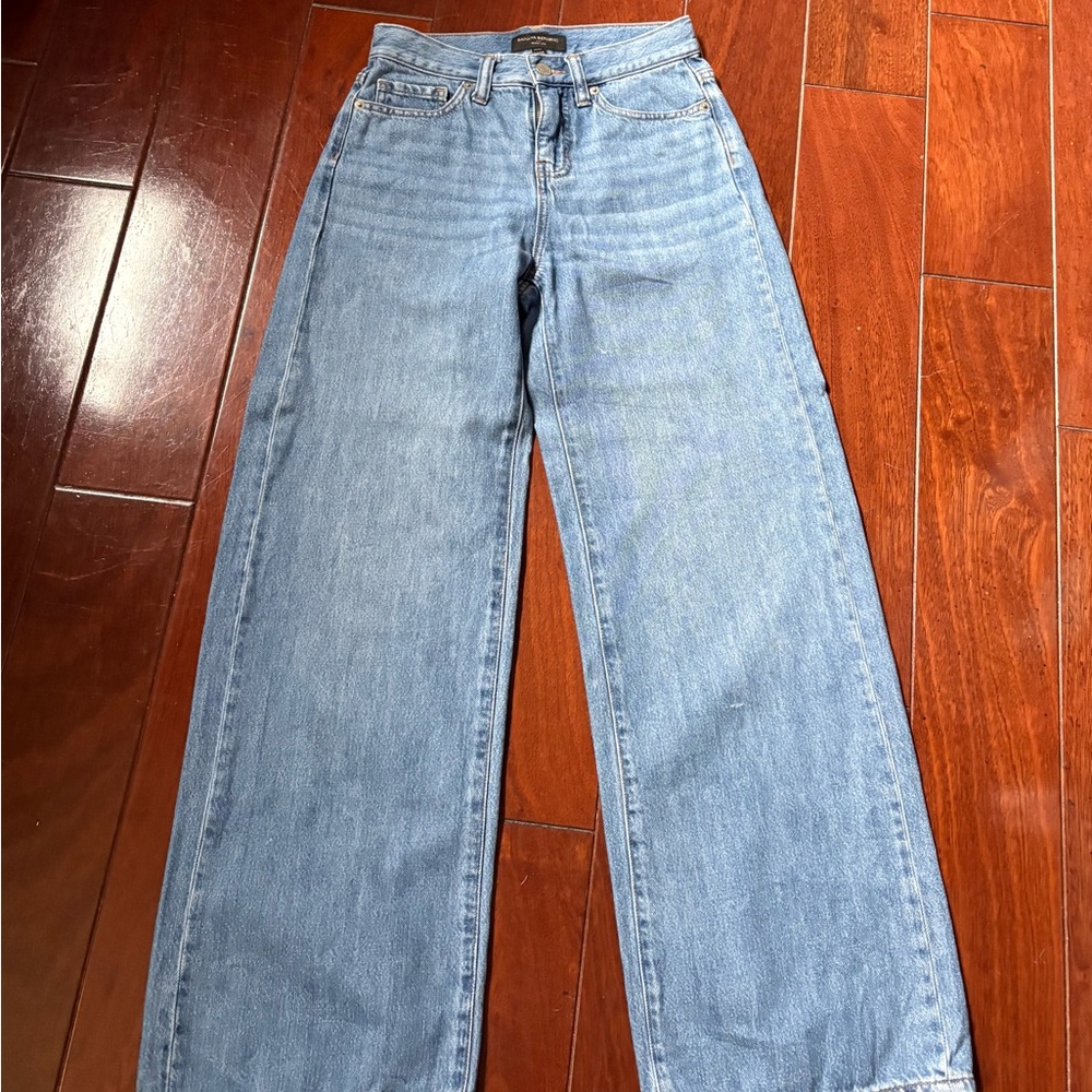 Banana Republic Denim Wide Leg Jeans
